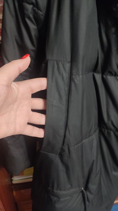 Зимова куртка з натуральним хутром