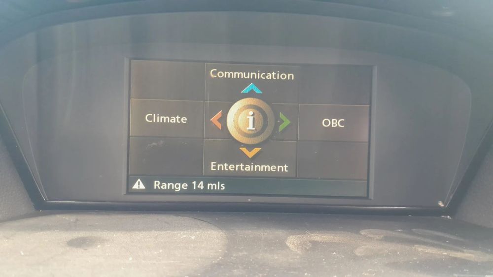 BMW 5 E60 E61 WYŚWIETLACZ MONITOR EKRAN RADIA NAWIGACJI EUROPA