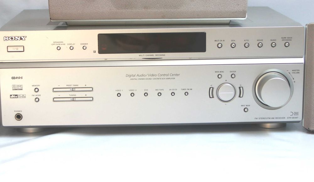 Amplificador Sony STR DE597 home theatre