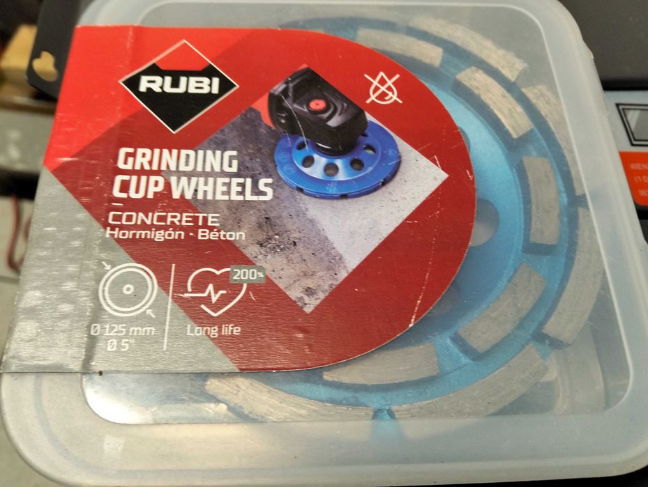 Rubi tarcz do szlifowania