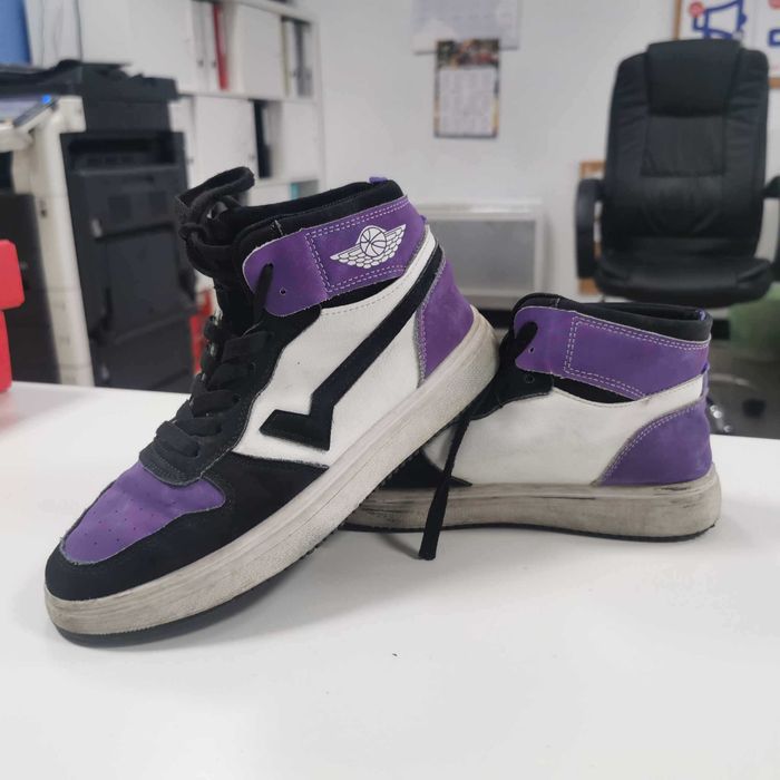 Biało- fioletowe Sneakersy buty dziewczece 36 wkładka 23,5cm