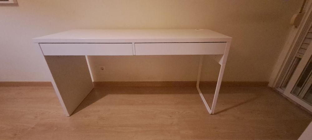Secretária branca IKEA dupla