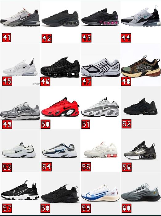 ВСІ МОДЕЛІ‼️Кросівки Nike Air Max 1, 90, 95, 96, 97, 270, 720 / 36-46