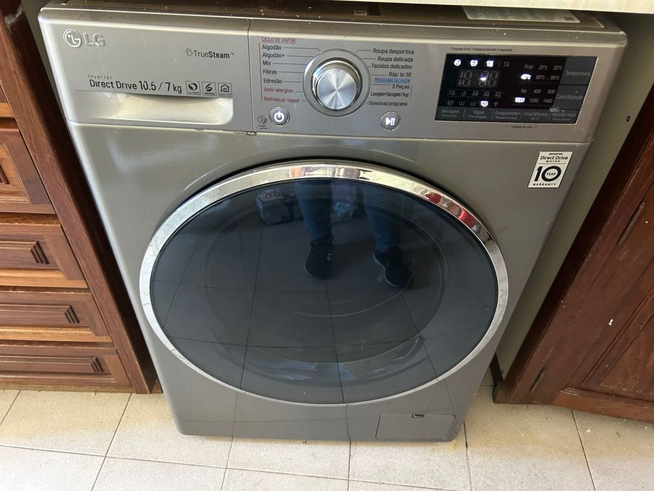 Máquina lavar e secar LG