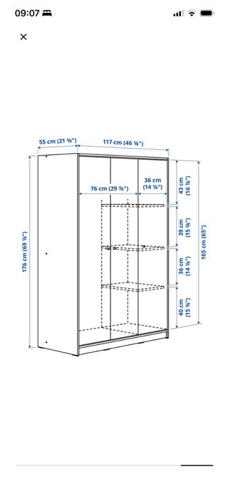 Guarda-roupa a venda