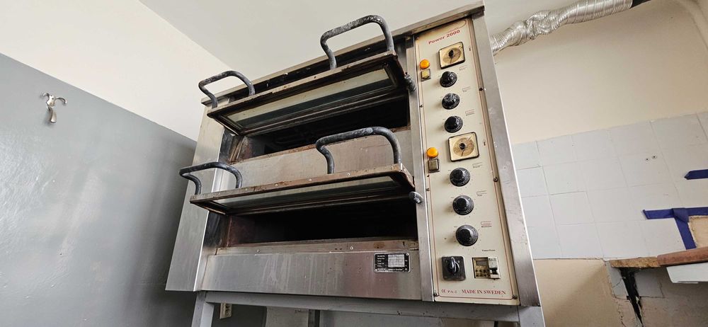 Piec do pizzy Rodex dwie komory 75×75cm + stelaż