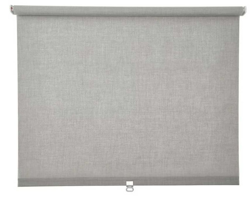 Estore de correr, cinza, 100x250 cm