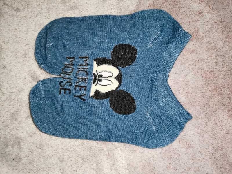 Zestaw 5 par skarpet Myszka Miki Disney bawełna! 35-37