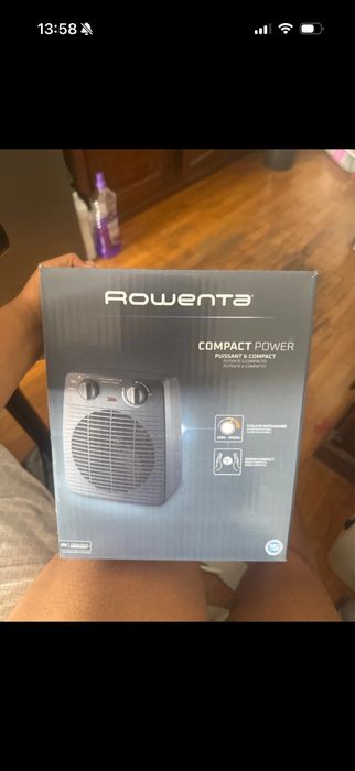 Aquecedor usado poucas vezes