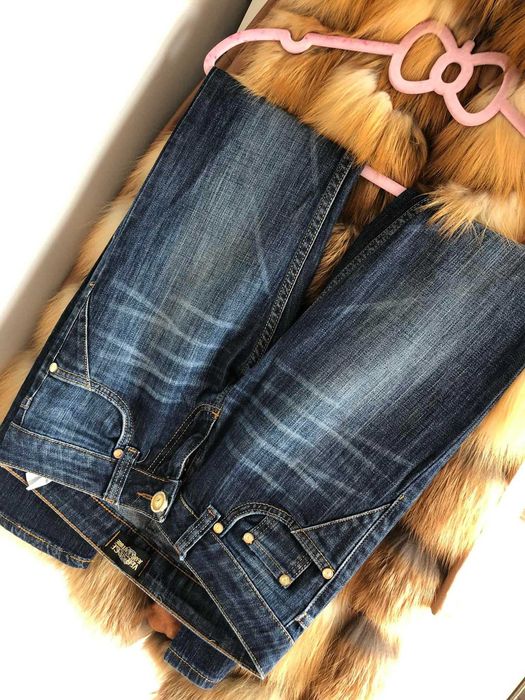 Versace Jeans Couture jeansy damskie spodnie 27