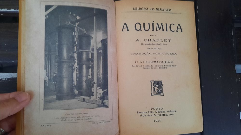 A quimica A. Chaplet