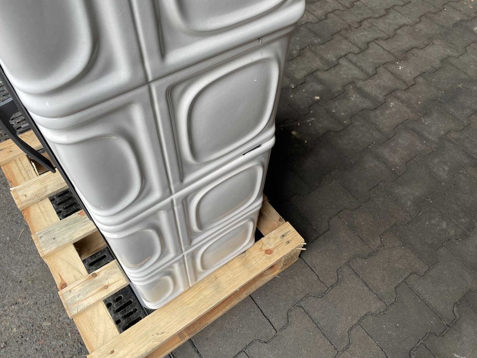 Piec kominek kaflowy koza ELDUR wkład kominkowy ivory - II Gatunek