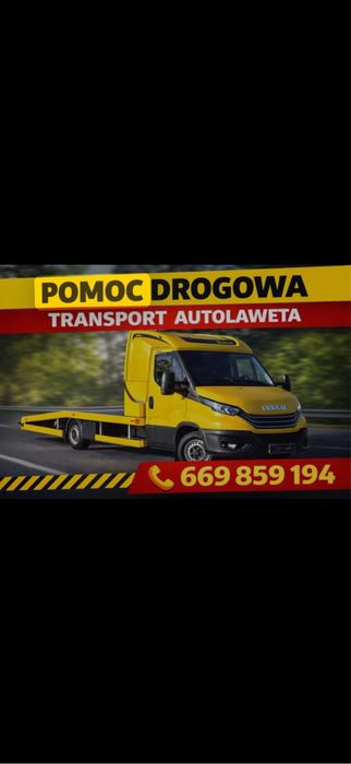 Pomoc drogowa autolaweta holowanie