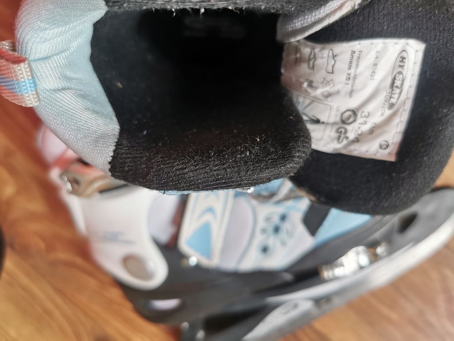 Łyżwy regulowane dziecięce uniseks 31-34 Hy Skate Yunior