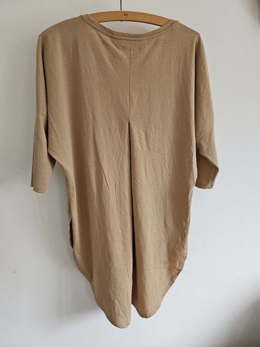 Bluzka asymetryczna bawełniana