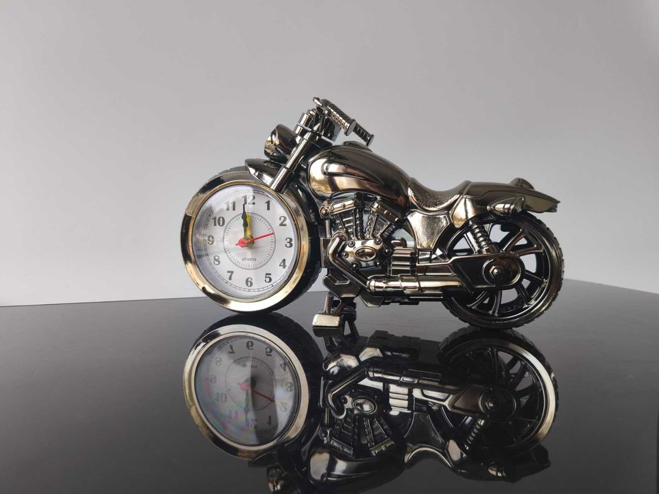Zegar budzik dekoracja motocykl chopper nowy motor