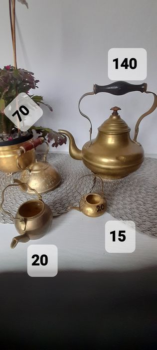 Czajniki I czajniczki mosiezne