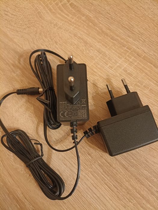 Блок питания, блок живлення, адаптер 12В 1А, 0,5А