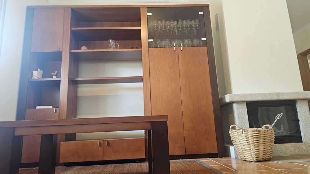 Sala completa em cerejeira – Design moderno (Fabrico Paços de Ferreira)