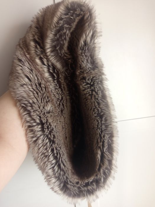 Komin damski  futerko sztuczne