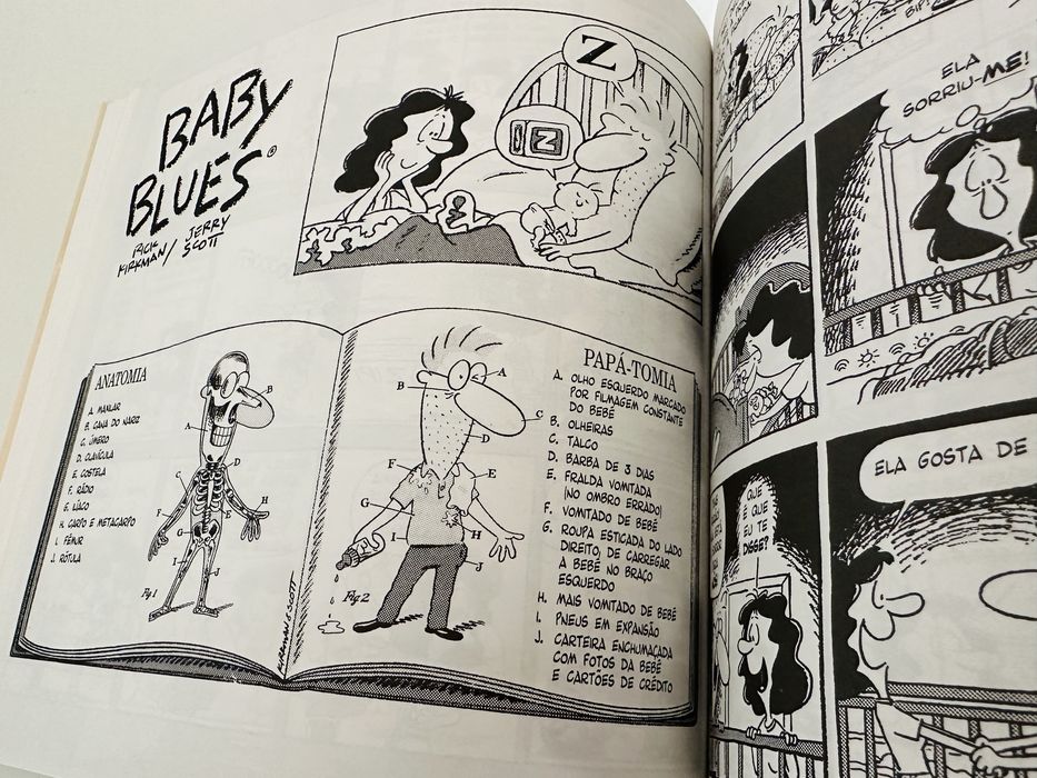 Volume I da coleção BABY BLUES - Isto vai ser pior do que pensávamos.