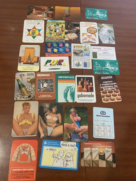 Calendário de bolso