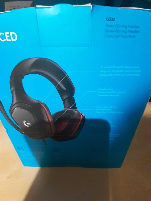 Auscultadores g332 logitech