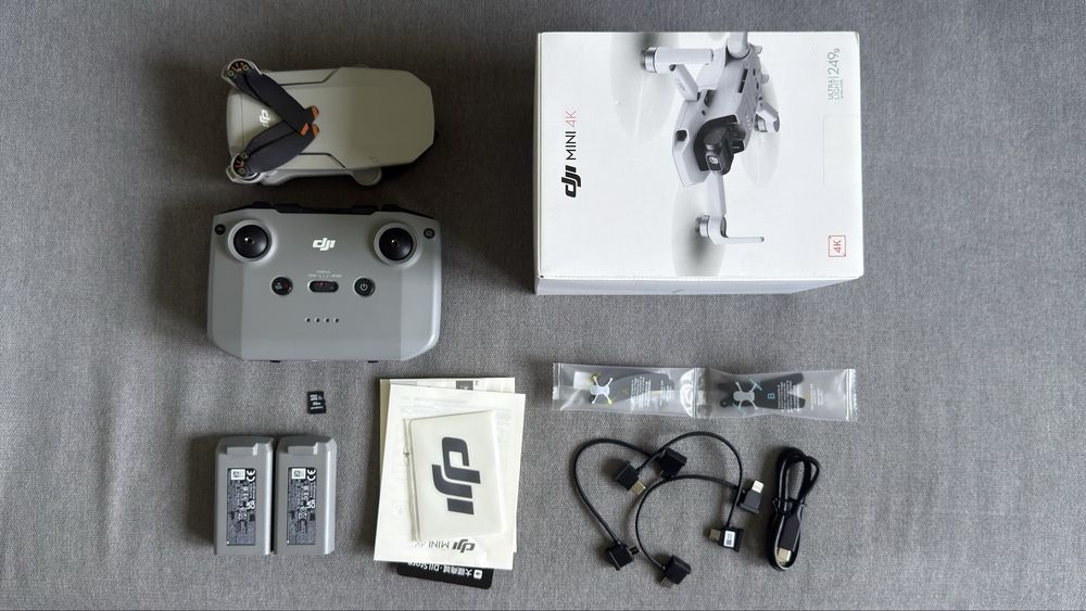 Dron DJI Mini 4K z 2 bateriami