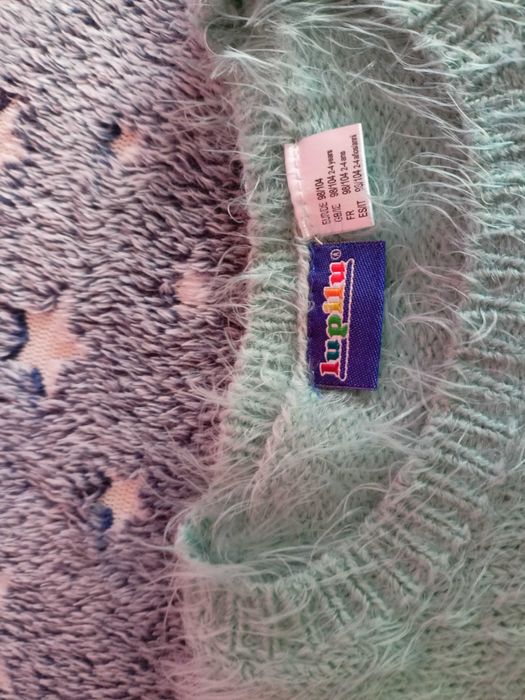 Puszysty sweter Lupilu rozm. 98/104 jak nowy