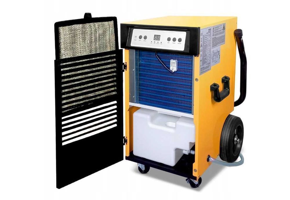 Nowy OSUSZACZ Powietrza 50l/24h Przemysłowy Na kółkach Budowlany