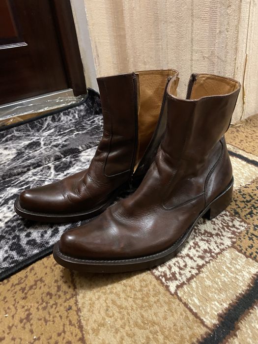 Enfants Riches Deprimes type leather cowboy boots opium vintage viperr