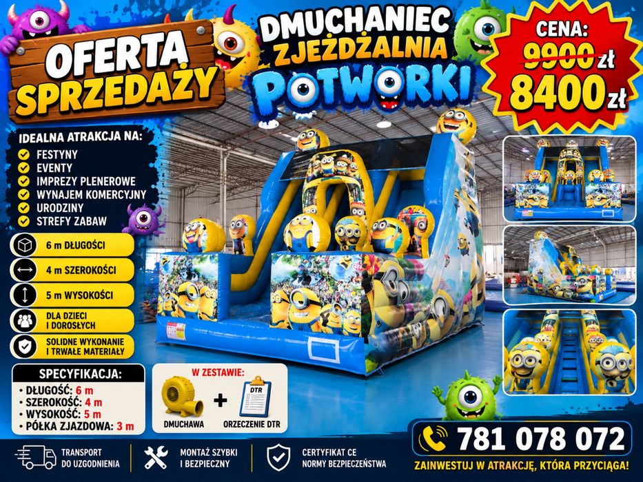 Zjezdzalnia Minionki