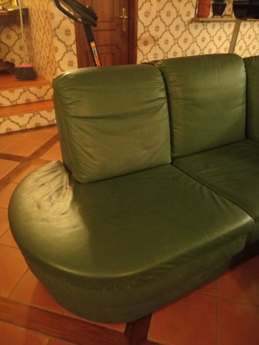 Sofá em pele, venda 500€