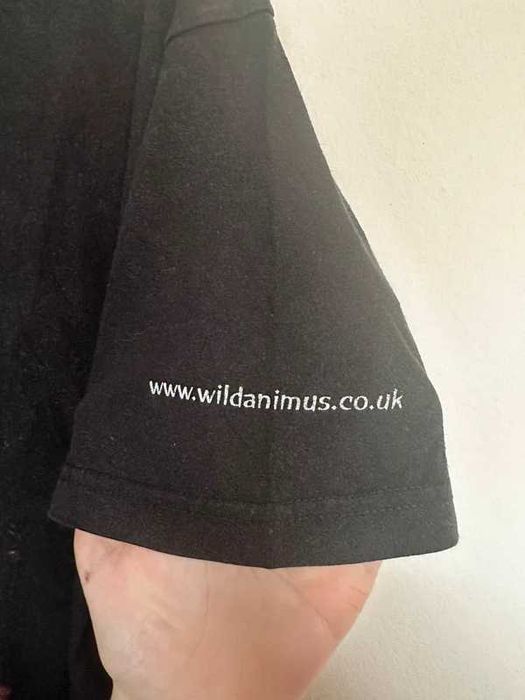 Vintage 90s Wild Animus Big Face Graphic T-Shirt Rare unisex