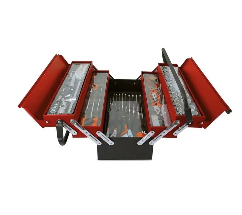 Mala de ferramentas metálica 85pcs FTools