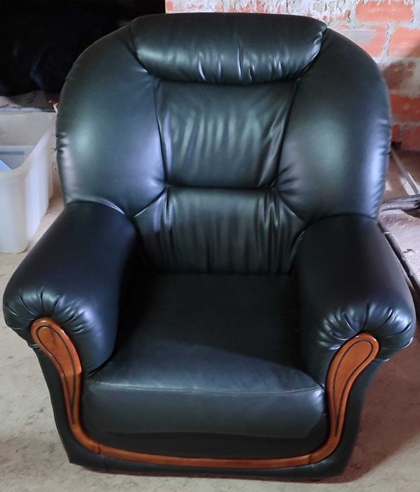 Duas Poltronas de cor Verde