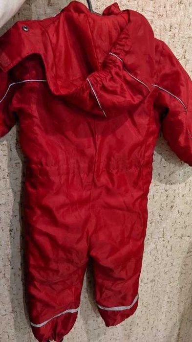 Зимний цельный комбинезон 2-3 года