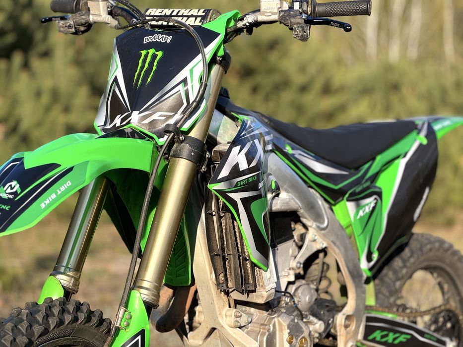 Kawasaki kxf 450 2021 AKRAPOVIC kx450f