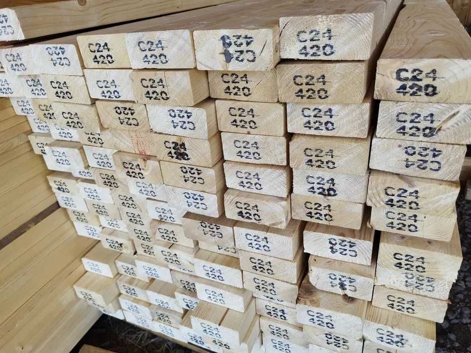 kantówka 45x95x3000 c24 sucha strugana gotowa do montażu