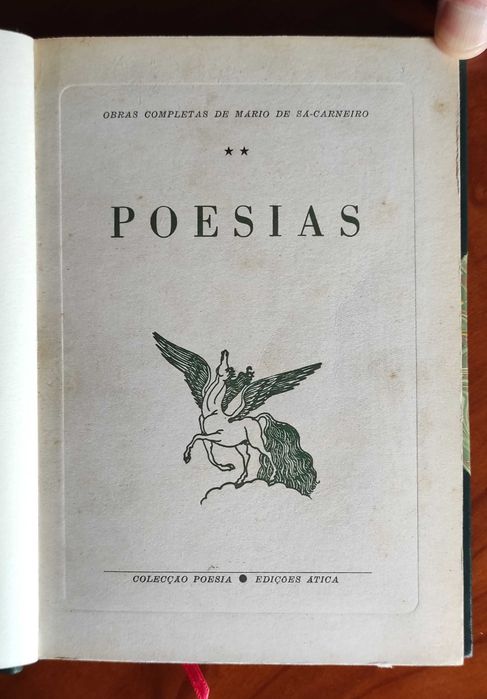Poesias. Mário de Sá-Carneiro