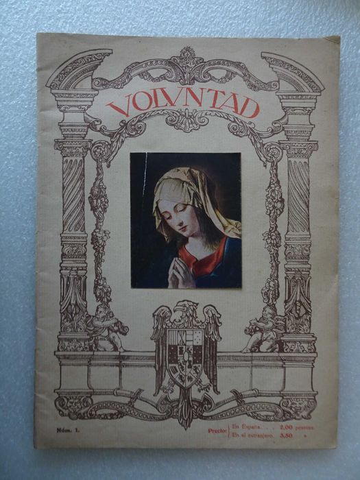 Revista Volvntad - revista 1919 exposição pintura Bilbao - Residencia