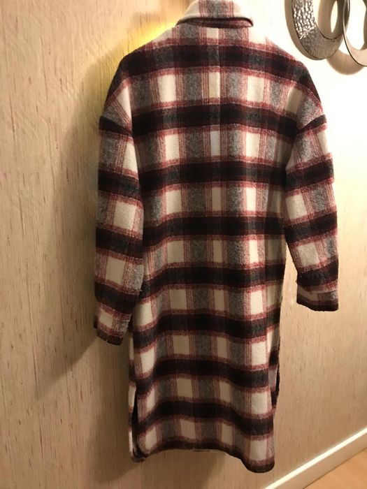 Casaco camiseiro comprido Stradivarius