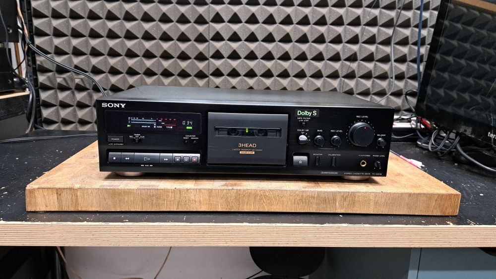 Deck Sony TC-K611S 3head