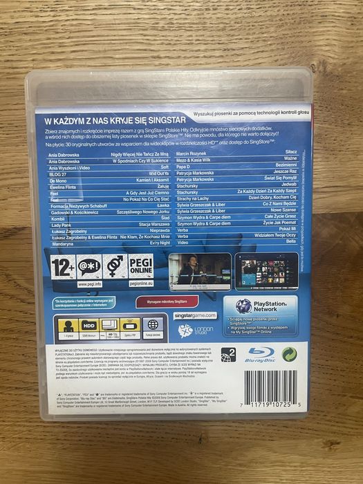 Gra sing star na ps3