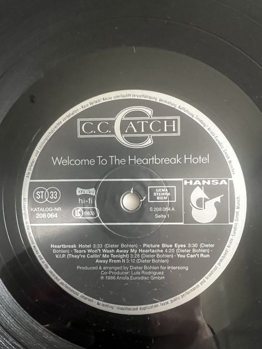 Платівки Sandra, C.C.Catch