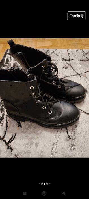 Buty damskie trapery zimowe