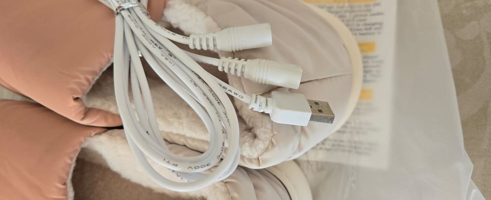 Pantofle unisex ogrzewane USB