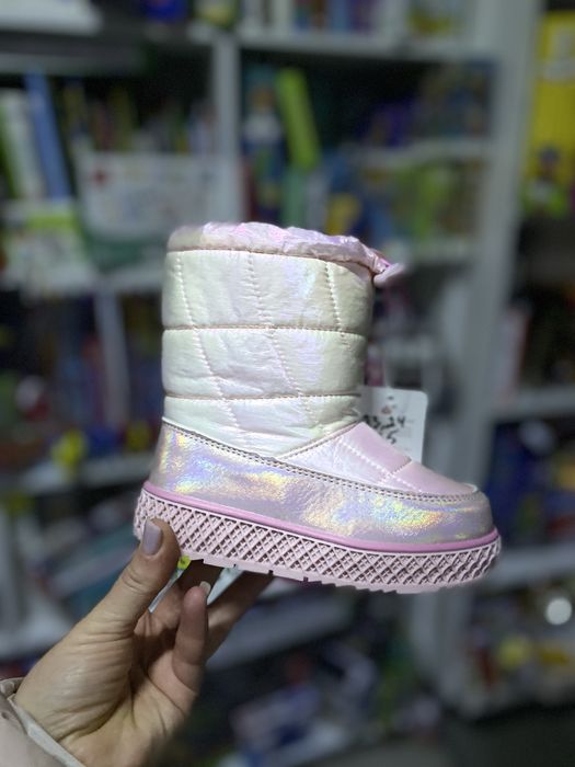Дутики, зимове взуття дівчинці, зимові черевики, зимові ботінки