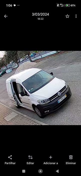 Espetacular VW Caddy  Comercial 2.0TDI DE 150CV