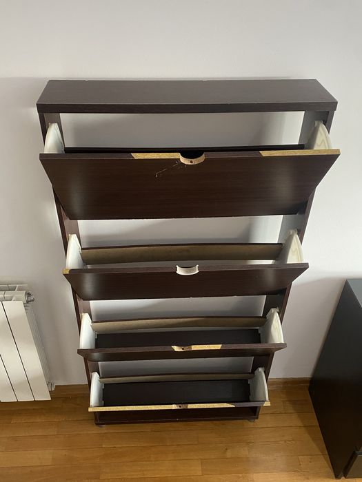 Sapateira de 4 Gavetas - Funcional e Espaçosa